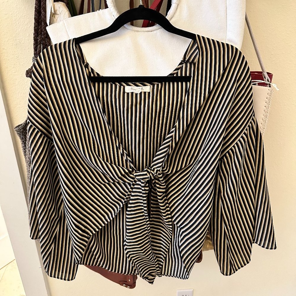 Honey Belle Wrap Top